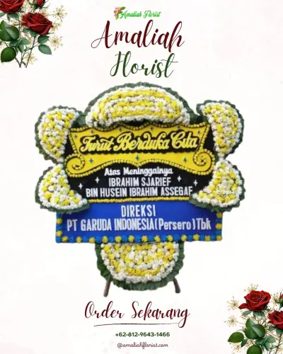 Papan Bunga Duka di Begawat